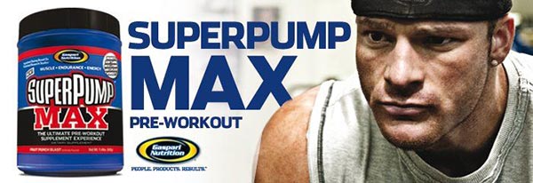 gaspari superpump max integratore pre workout energetico e volumizzante