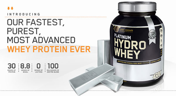 solo idrolizzato siero proteico con platinum hydrowhey