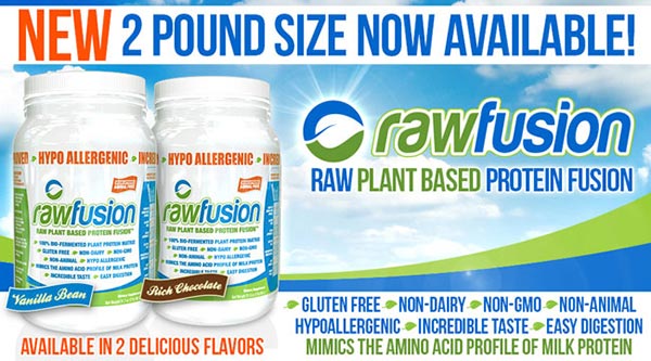 RawFusion Protein San Banner
