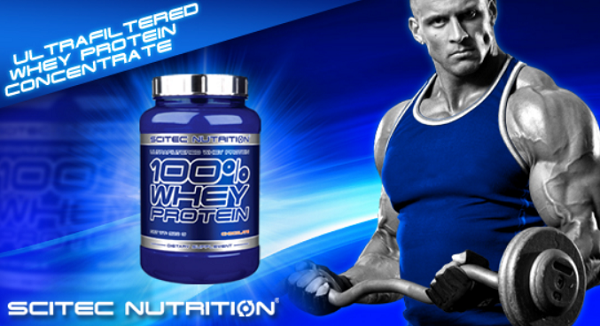 100 whey protein 5 chili scitec nutrition per amplificare la velocità di recupero e l'ipertrofia