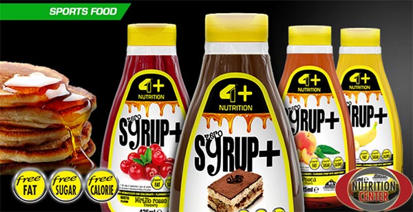 Syrup+ sciroppo ipocalorico per addolcire pancake, gallette e dolci proteici