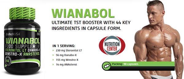 Wianabol anabolizzante natuarle con ingredienti non farmacologici, agisce sul testosterone endogeno