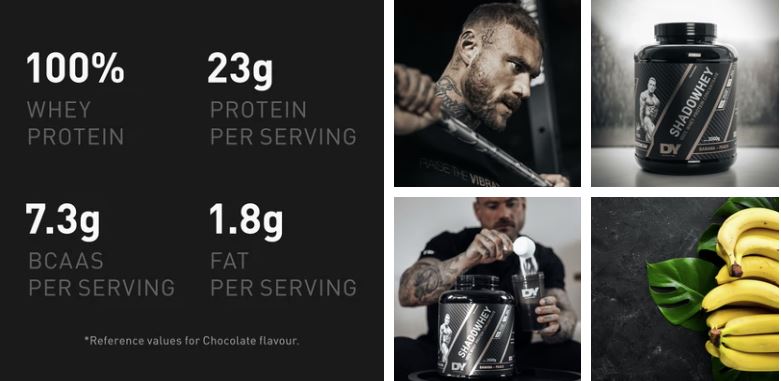 Shadowhey 100% Whey Protein Concentrate 2Kg