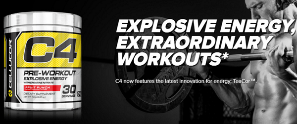 c4 cellucor original pre workout con creatina e arginina