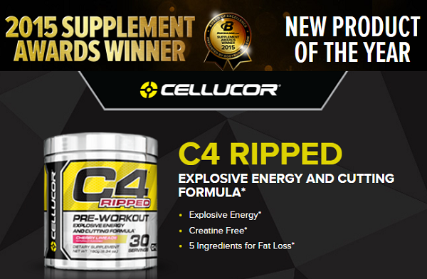 c4 ripped pre workout termogenico