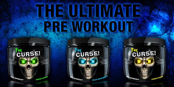 The curse innovativo integratore pre workou con creatina e arginina per migliorare le prestazioni fisiche prodotto dalla cobra labs