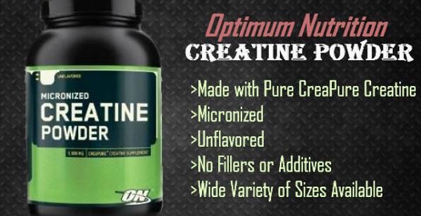 optimum creatine powder per avere maggiore energia a disposizione durante l'allenamento