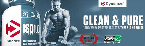 iso-100 hydrolyzed dymatize purissima proteina del siero idrolizzata senza glutine