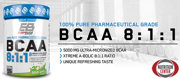 Pure Series Bcaa 8:1:1 ramificati puri arricchiti di leucina, ottimi come aiuto per l'ipertrofia ed il mantenimento della muscolatura