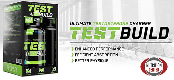 TEST Build integratore stiomalnte naturale del testosterone su base di acido d aspartico con estratti, zinco e vitamina d3