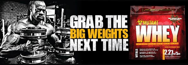 Mutant Whey per innescare una crescita ipertrofica da campione