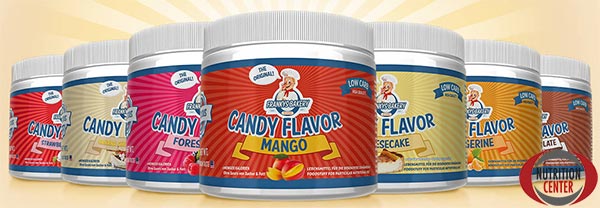 candy flavor aromi naturali con zero calorie e assenza di glutine prodotti dalla frankys bakery per dare gusto ai vostri alimenti preferiti