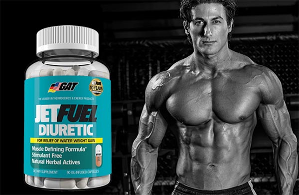 gat jetfuel diuretic promuove l'eliminazione dei liquidi sub-cutanei favorendo la definizione muscolare, completamente a base di estratti vegetali privi di stimolanti nervosi