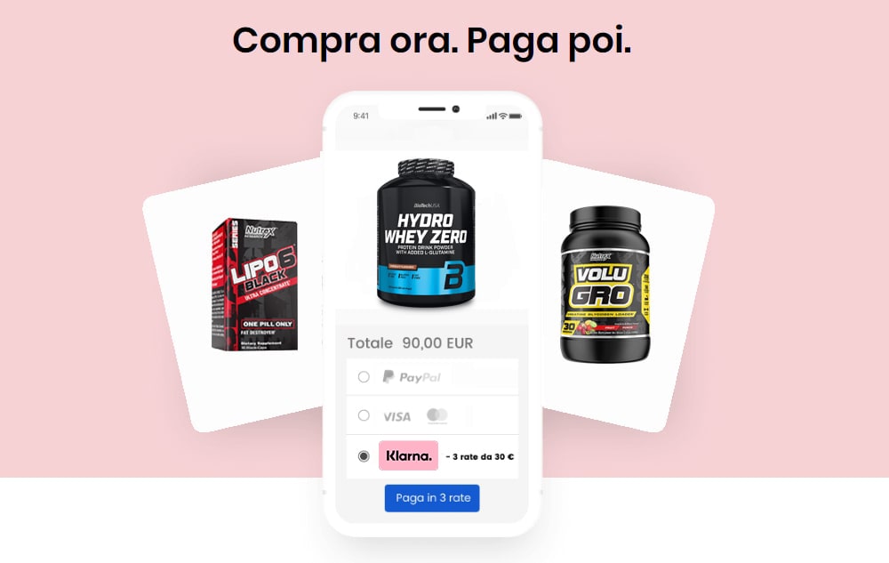 scalapay nutrition center paga in 3 rate i tuoi integratori
