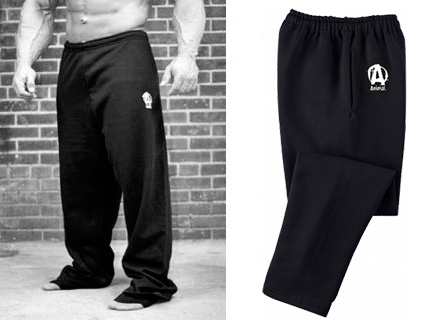 animal sweatpants pantaloni lunghi dell'universal nutrition