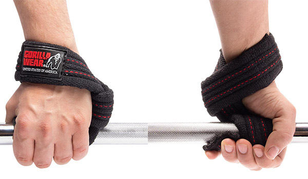 Hardcore Lifting Straps Black gorilla wear cinghie per sollevamento pesi