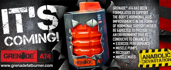 Granade at4 aumenta i livelli di testosterone migliorando crescita, energia e recupero muscolare ideale per gli atleti