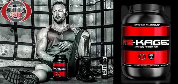 Re-Kaged proteina in polvere dal siero di latte 100% isolata con glutammina, creatina e beta alanina