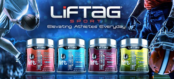 ulift integratore pre workout formulato con amminoacidi ed estratti vegetali per aumentare la vasodilatazione e l'energia durante l'allenamento del marchio Liftag Sport