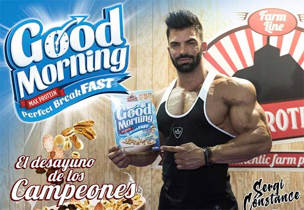 Good Morning Perfect Breakfast fiocchi di avena arricchiti di proteine e frutta secca, consistenza croccante e sfiziosa