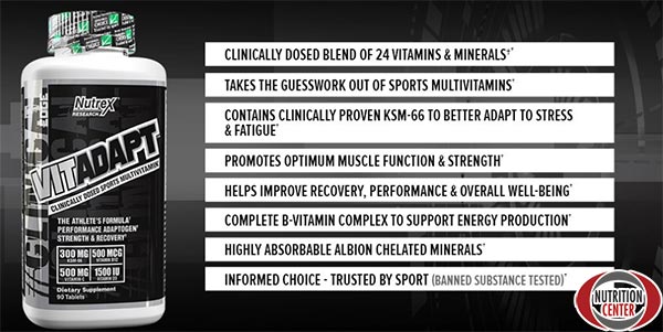 Vitadapt vitamine e minerali per lo sport ma anche per stare in salute