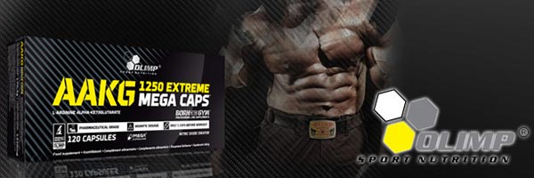 aakg extreme 1250 grazie all'arginina di ultima generazione utile a migliorare le performance e stimolare la produzione di gh prodotto dalla Olimp