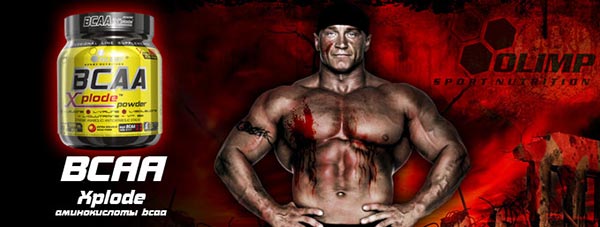 Bcaa Xplode Powder integratore con amminoacidi ramificati e glutammina utile a velocizzare i recuperi e aumentare la sintesi proteica prodotto dalla Olimp Nutrition