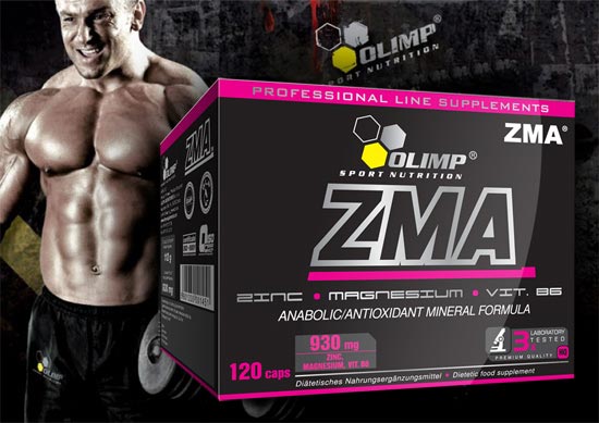 integratore a base di zma prodotto dal marchio olimp ideale per stimolare la naturale produzione di testosterone