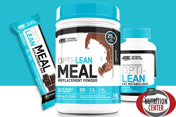 Opti-Lean Meal replacemente pasto sotitutivo a base di proteine, pochi carboidrati e molte vitamine e fibra alimentare