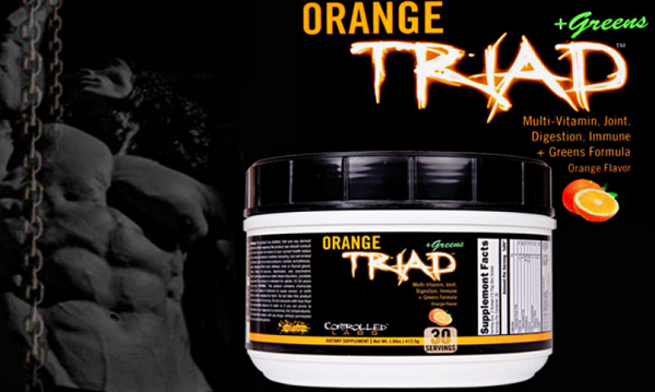 orange triad greens il multivitaminico coadiuvante dello sport e della salute