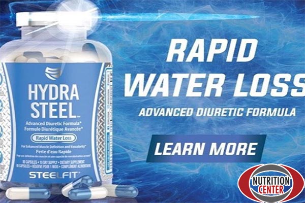Hydra Steel integratore drenante naturale, indicato per la definizione muscolare, elimina i liquidi in eccesso