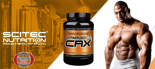 Vitargo CRX 2.0 post workout a base di glucidi per la spinta insulinica e composti ergogenico anabolici per innescare l'ipertrofia