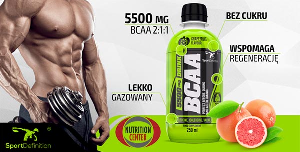 Bcaa 5500 Drink integratore di ramificati liquidi a rapido rilascio
