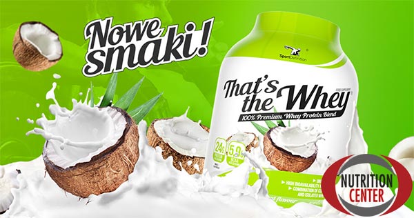 That's The Whey proteina dal siero di latte concentrato e isolato, ottima dopo il workout