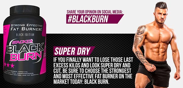 black burn velocizza la combustione dei grassi aumentando il metabolismo e favorendo il dimagrimento prodotto dalla stacker