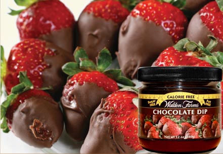 chocolate dip walden farms cioccolata spalmabile priva di calorie e glutine