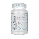 zinc 15mg 60tab pharmapure