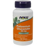 potassium gluconate 99mg 100tab now foods