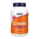 vitamin c-1000 whit rose hips 250 tabs now foods