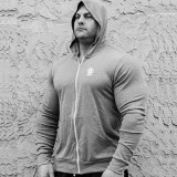 Animal Lightweight Hoodie Grey gear