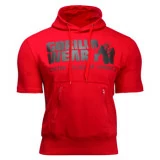 Boston Short Sleeve Hoodie Red gorilla wear