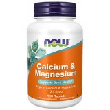 Calcium & Magnesium 100cps now foods