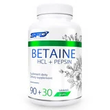 Betaine HCL + Pepsin 120tabs sfd nutrition