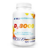 Vitamina D3 8000 120 tabs all nutrition