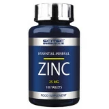 Zinc 25mg 100 cps scitec nutrition