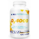 Vitamin D3 4000 120 tabs all nutrition