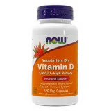 Vitamin D 1000IU Vegetarian Dry 120cps Now Foods