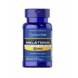 Melatonin 5mg 60Softgels della Puritan’s Pride