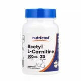 Acetyl L-Carnitine 500 Mg 30 cps Nutricost