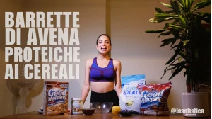 barretta di avena proteica barretta di avena proteica